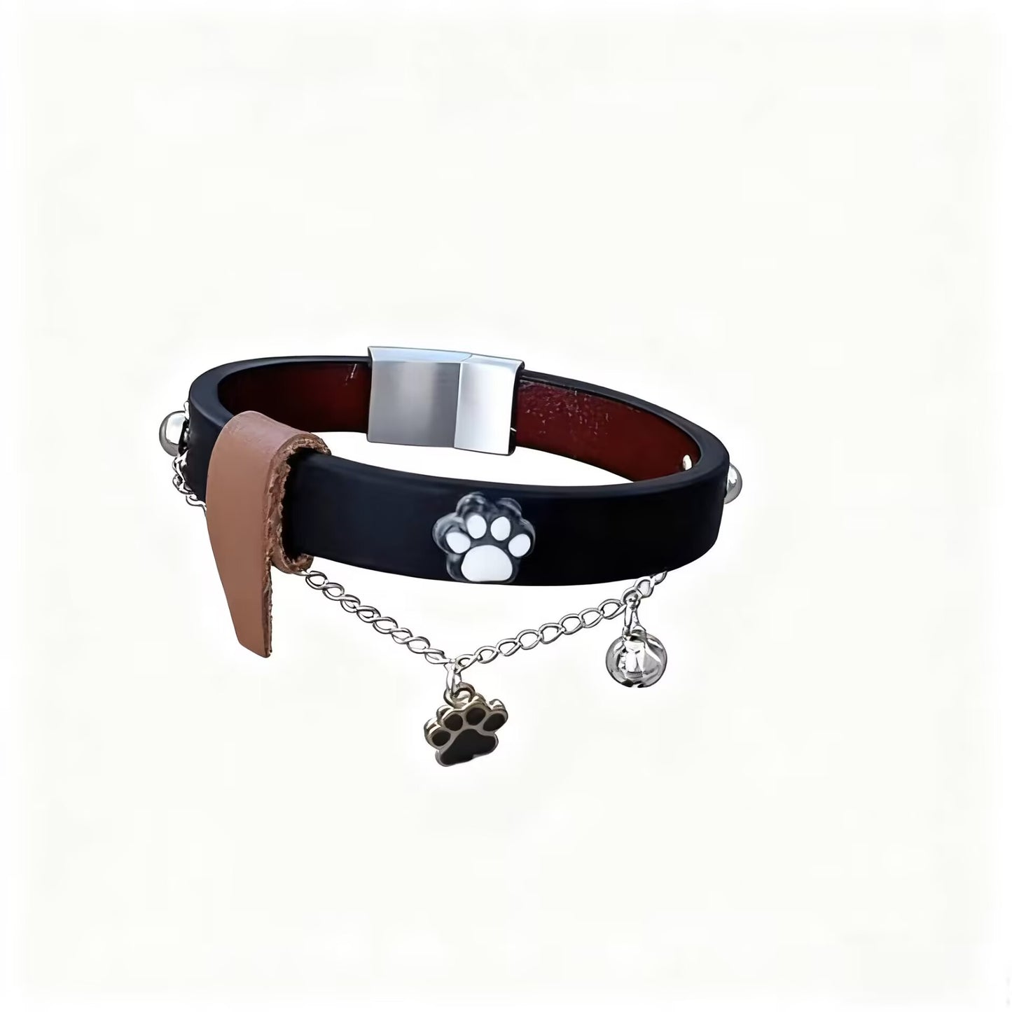 Holiday Gift Dog Bell Pendant Couple Bracelets - Niche & High-End, Anime & Lolita Accessories, New Style Wristbands