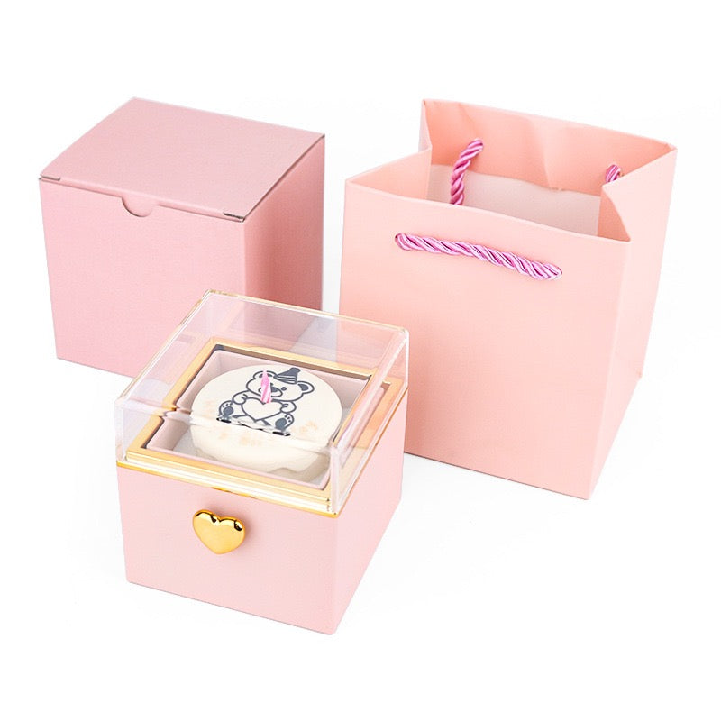 The Mystic Flip™ Magic Surprise Ring Box - Creative Proposal Gift for Her, Empty Gift Box Present Reveal