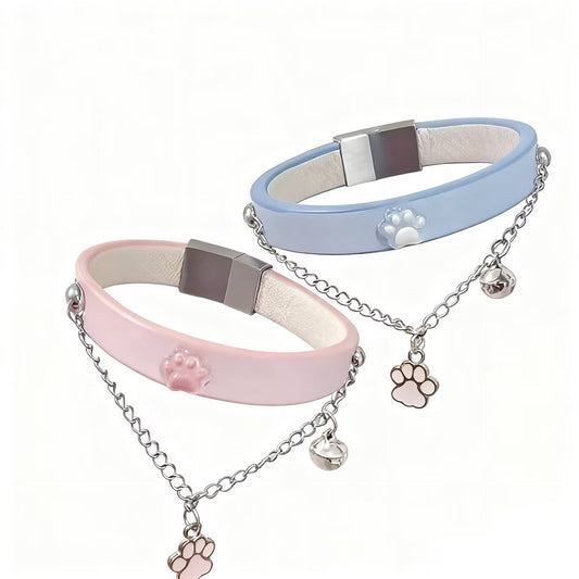Holiday Gift Dog Bell Pendant Couple Bracelets - Niche & High-End, Anime & Lolita Accessories, New Style Wristbands
