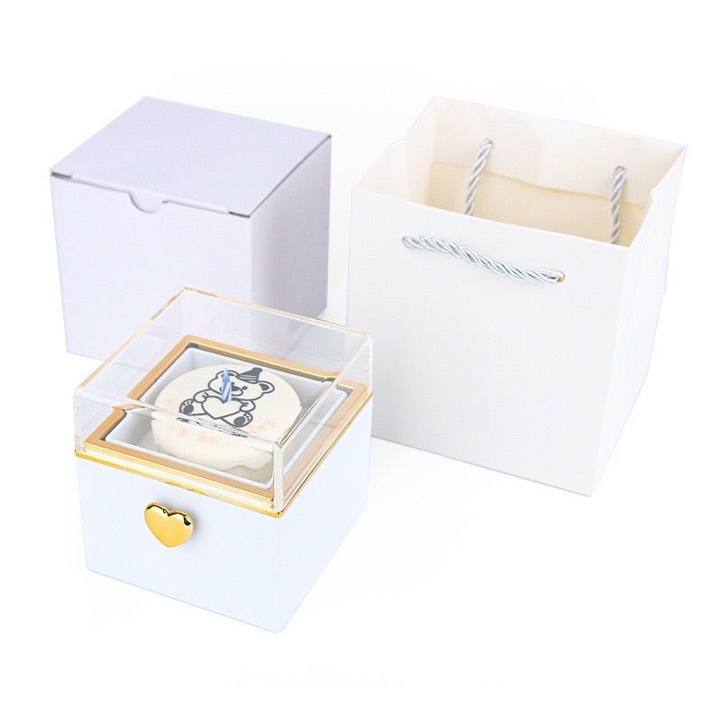 The Mystic Flip™ Magic Surprise Ring Box - Creative Proposal Gift for Her, Empty Gift Box Present Reveal