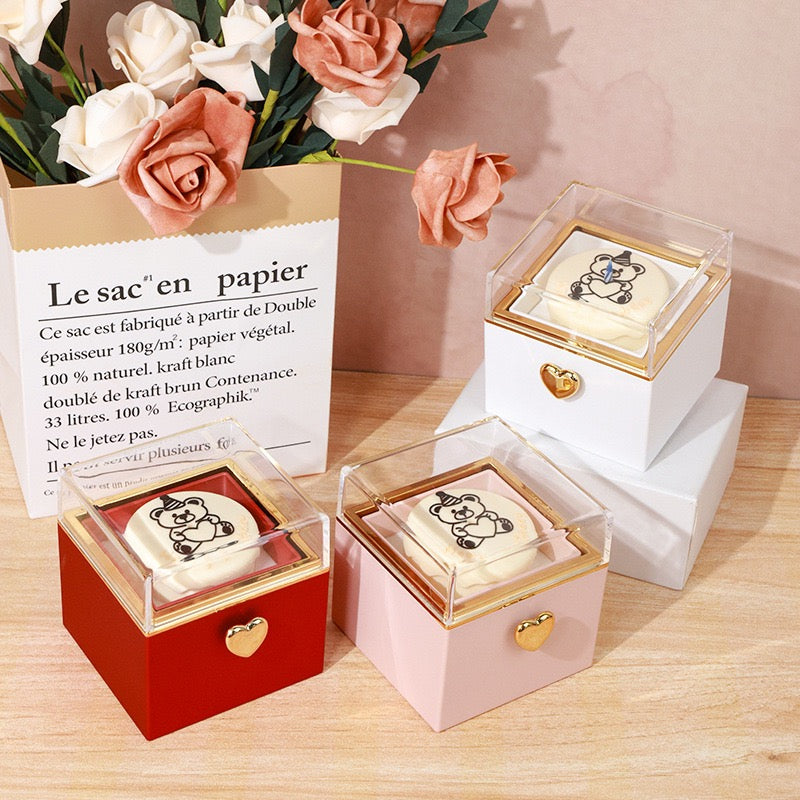 The Mystic Flip™ Magic Surprise Ring Box - Creative Proposal Gift for Her, Empty Gift Box Present Reveal